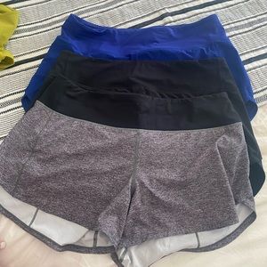 3 pairs - SPEED UP SHORT. LONG *4" UPDATED FIT